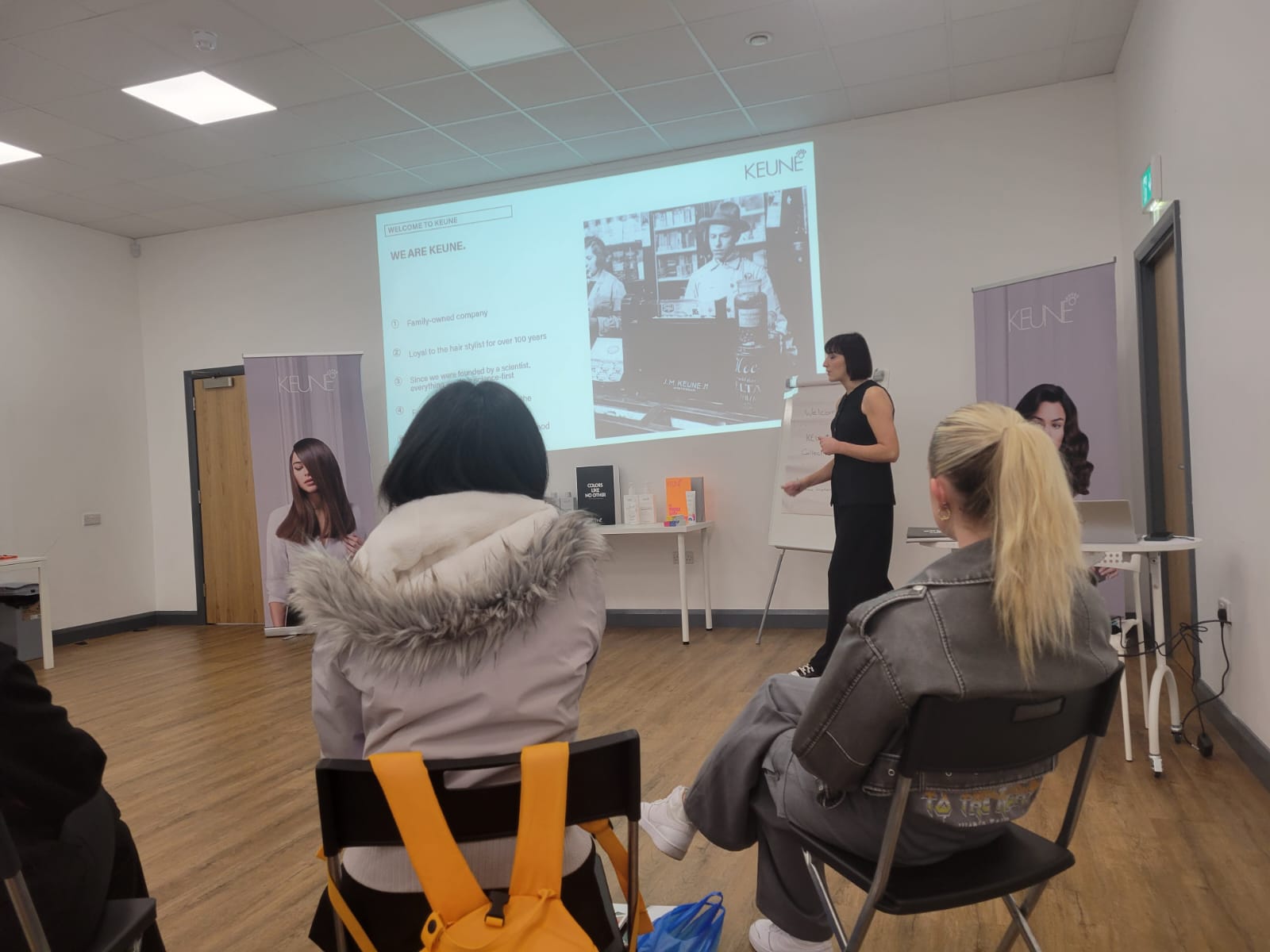 Keune Hair products our choice for our salon