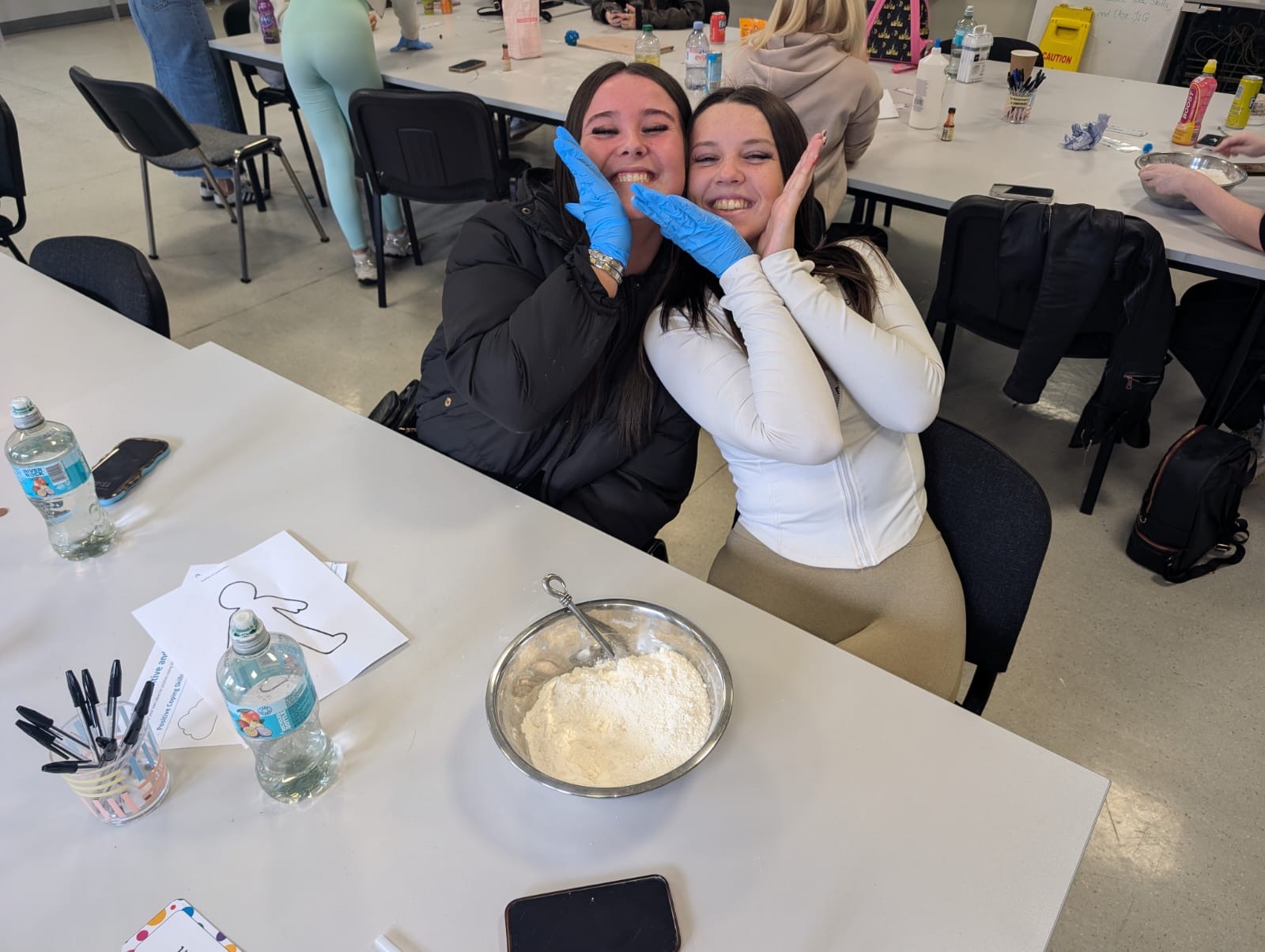 NEW students begin their Skills for Life and Work Programme